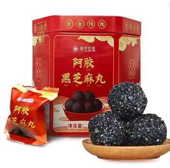 阿胶黑芝麻丸126g瓶